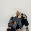 giubbotto foderato con toppe story